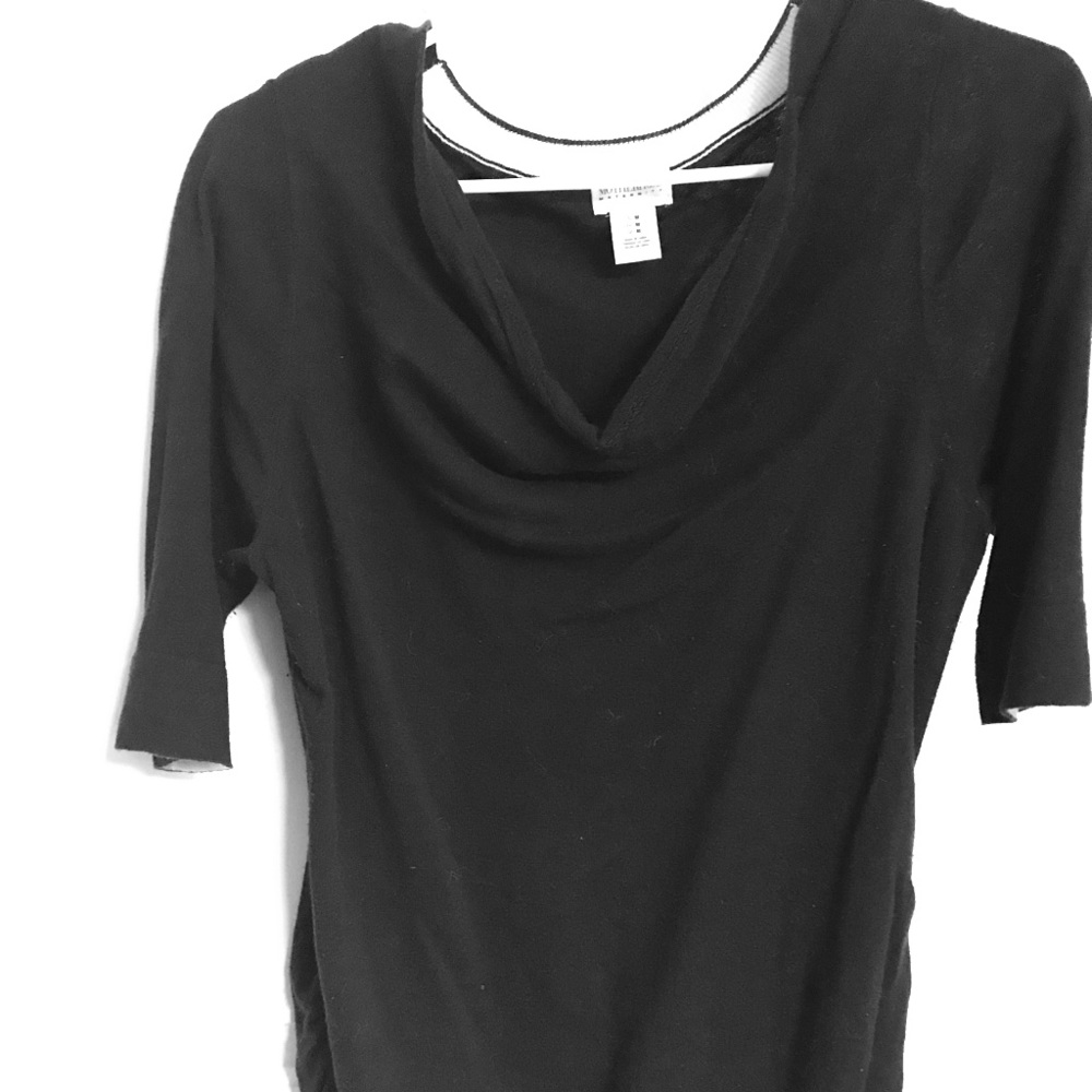 Maternity Black Top